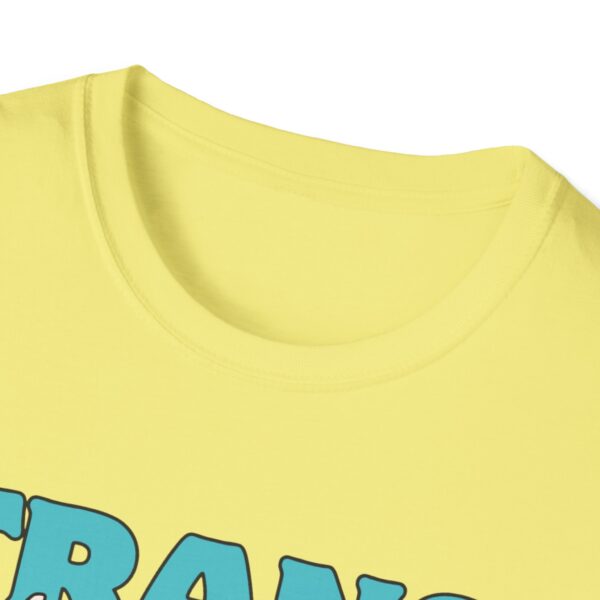 Trans What You Will Logo Unisex Softstyle T-Shirt (US printer) - Image 7
