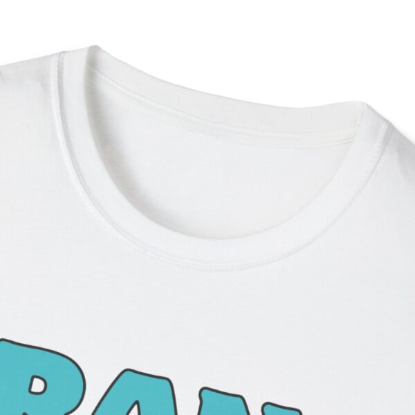 Trans What You Will Logo Unisex Softstyle T-Shirt (UK printer) - Image 3