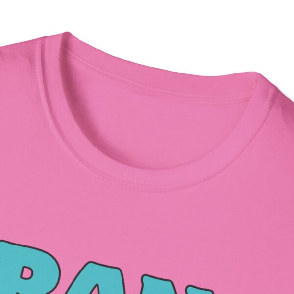 Trans What You Will Logo Unisex Softstyle T-Shirt (UK printer) - Image 11
