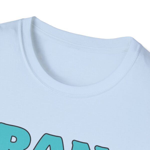Trans What You Will Logo Unisex Softstyle T-Shirt (UK printer) - Image 7
