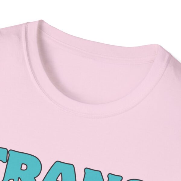 Trans What You Will Logo Unisex Softstyle T-Shirt (US printer) - Image 15